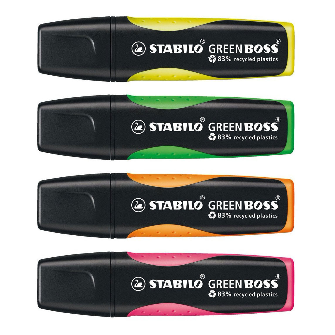Abi tekstmarker stlo green boss multikleur