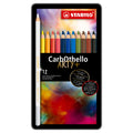 Stabilo - Stabilo carbothello - kalkpastel kleurpotlood - metalen set 12 st.