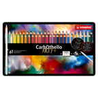 STABILO - STABILO carbothello - kalkpastel kleurpotlood - metalen set 48 st.