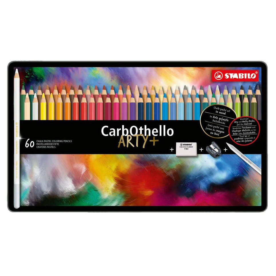 Stabilo - Stabilo carbothello - kalkpastel kleurpotloden - set 60 st.