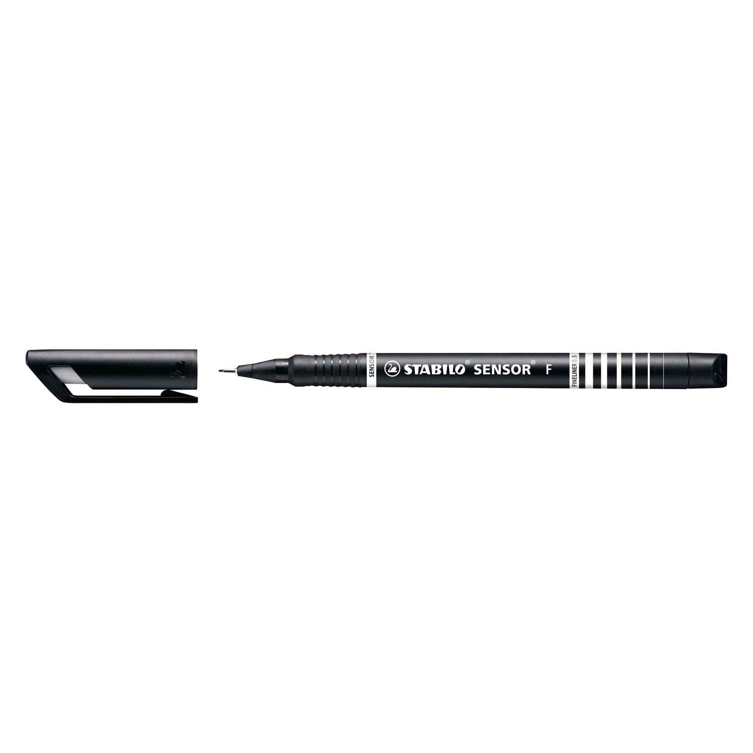 STABILO - STABILO sensor - fineliner 0.3 mm - set met 4 stuks