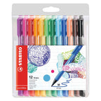 STABILO - STABILO pointmax fineliners in etui - 12 stuks