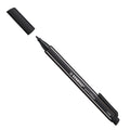 Stabilo pointmax - hardtip fineliner 0,8 mm - nylon punt - zwart - doos 10 stuks