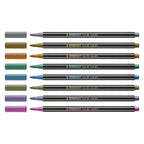 Stabilo pen 68 metallic etui 8 kleuren