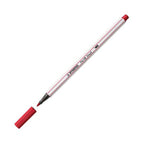 Stabilo pen 68 brush - viltstift - donkerrood (50)