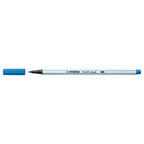 Stabilo pen 68 brush - viltstift - donkerblauw (41)