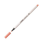 Stabilo pen 68 brush - viltstift - abrikoos (26)