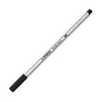 Stabilo - Stabilo pen 68 brush - viltstift - zwart (46)