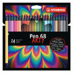 Stabilo pen 68 - viltstift - arty - set met 24 stuks