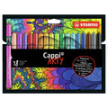 Stabilo - Stabilo cappi - viltstift - arty - set met 18 stuks