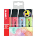 Stabilo - Stabilo boss original pastel - markeerstift - set 4 stuks