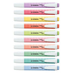 Stabilo swing cool pastel - markeerstift - set met 8 stuks