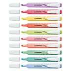 Stabilo swing cool - markeerstift - perfect voor onderweg - pastel - etui met 8 kleuren