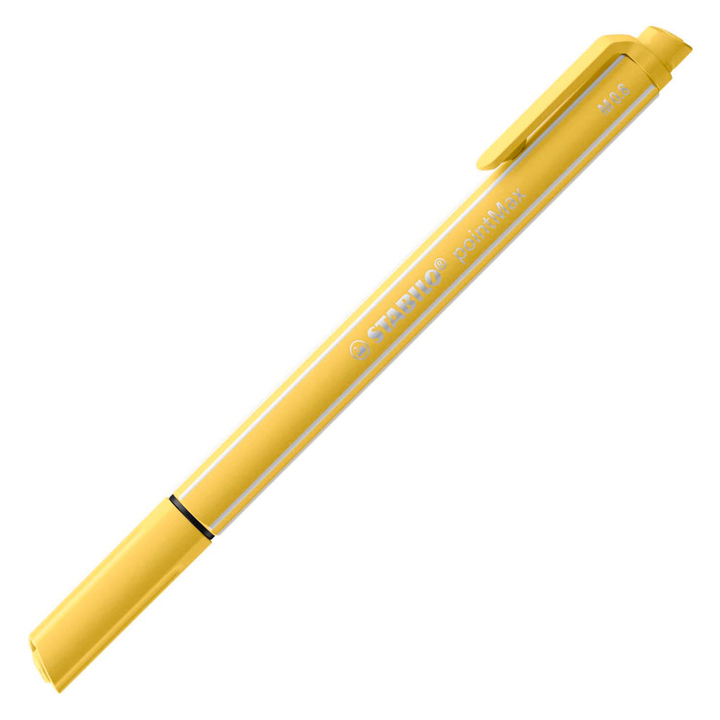 Stabilo pointmax pastel - hardtip fineliner - set met 8 stuks
