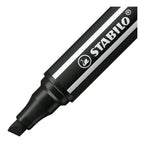 Stabilo pen 68 max - viltstift met dikke beitelpunt - zwart