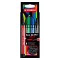 STABILO - STABILO pen 68 max arty - viltstift met dikke beitelpunt - set 4 stuks