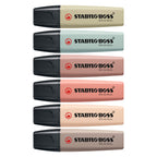 STABILO - STABILO Tekstmarker boss original kleuren ment beitelpunt 6 stuks
