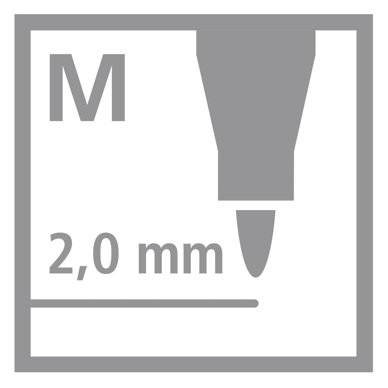 STABILO - STABILO power viltstiften xl - 240dlg.