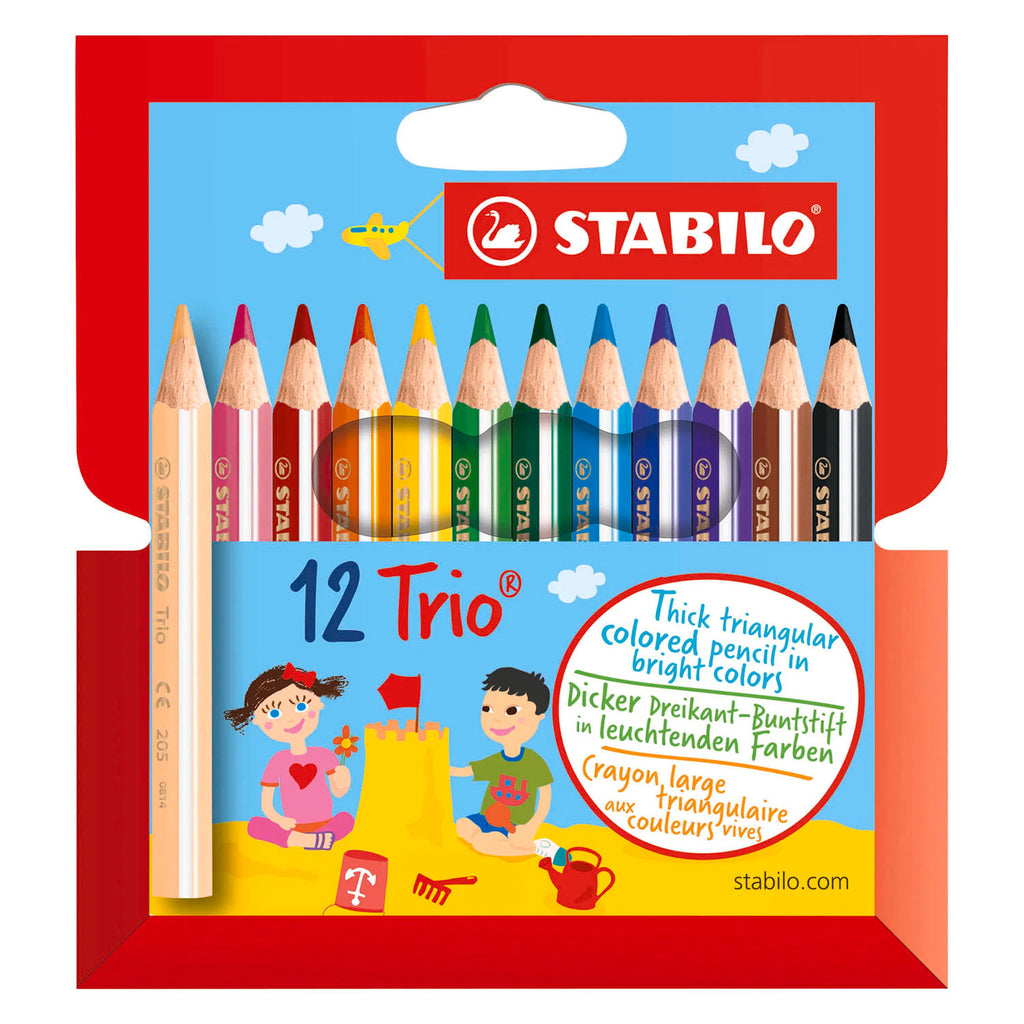 STABILO - STABILO trio thick short ergonomische kleurpotloden - 12dlg.
