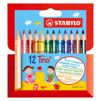 STABILO - STABILO trio thick short ergonomische kleurpotloden - 12dlg.