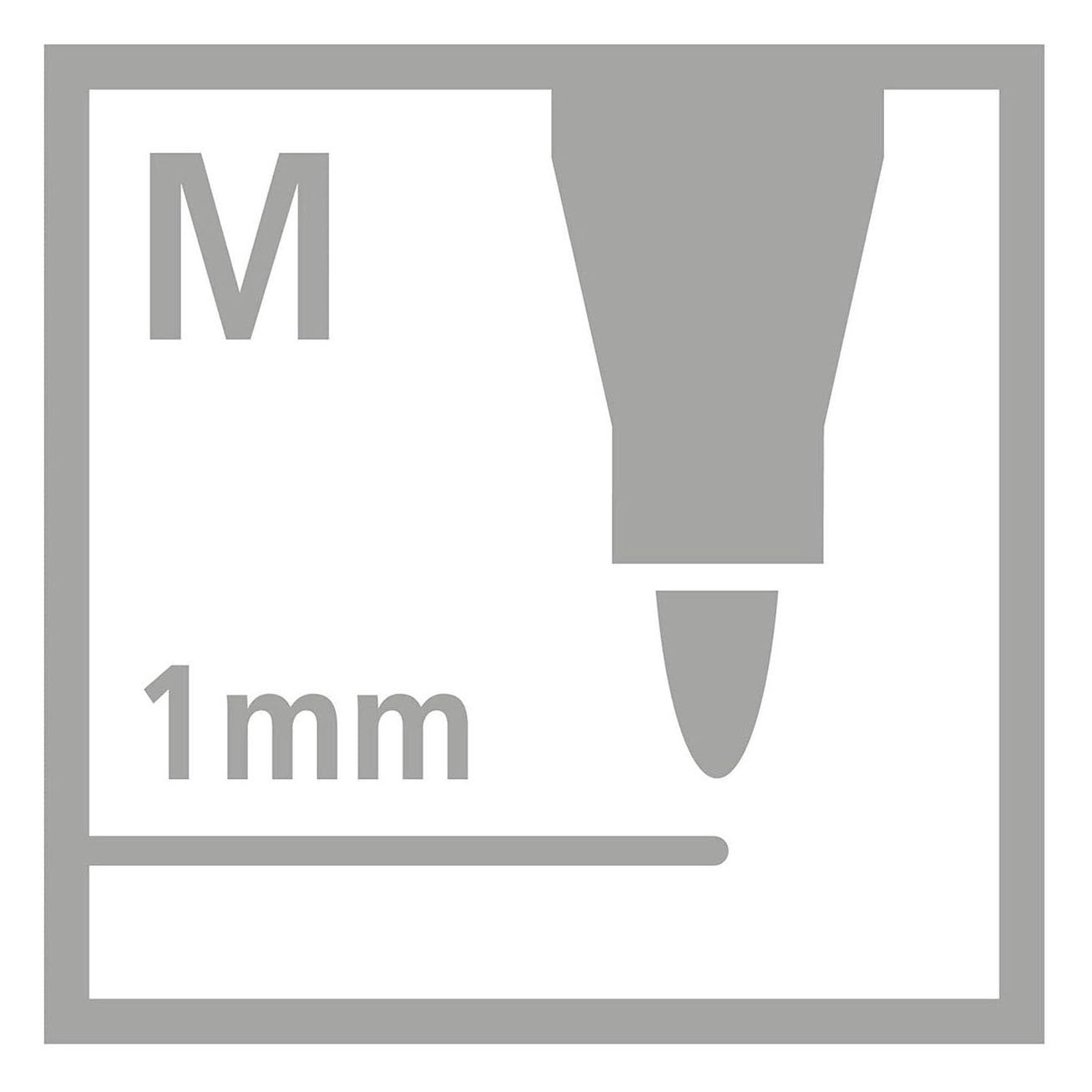 Stabilo set viltstiften pen 68 1 stuks