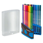 STABILO - STABILO pen 68 colorparade viltstiften blauw antraciet - 20dlg.