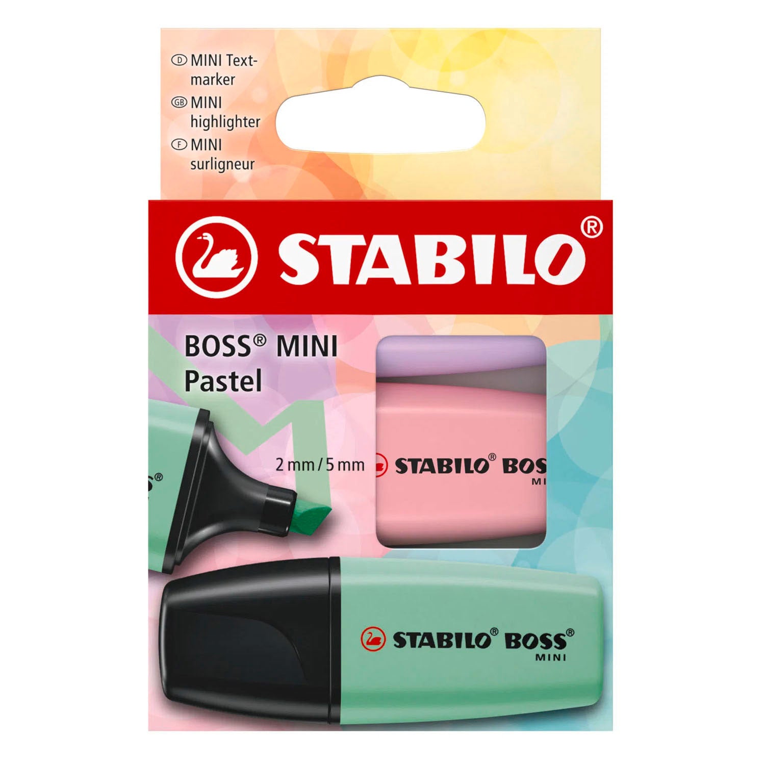 STABILO - STABILO boss mini pastel markeerstiften - 3dlg.