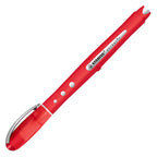 Stabilo worker+ colorful - rollerbal pen 0.5 mm - zwart, blauw, groen rood - etui met 4 kleuren