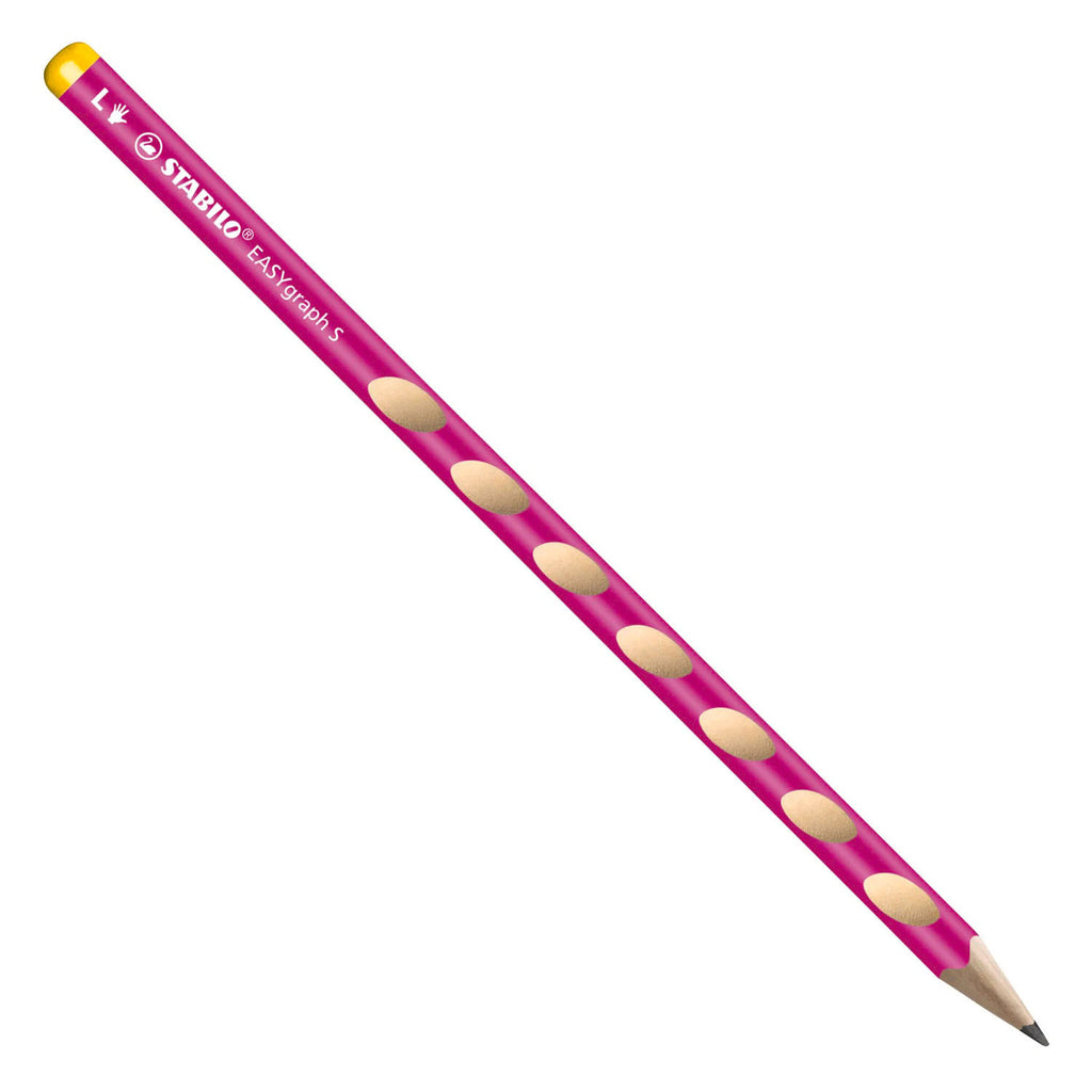 STABILO - STABILO easygraph s hb linkshandig grafietpotlood - roze