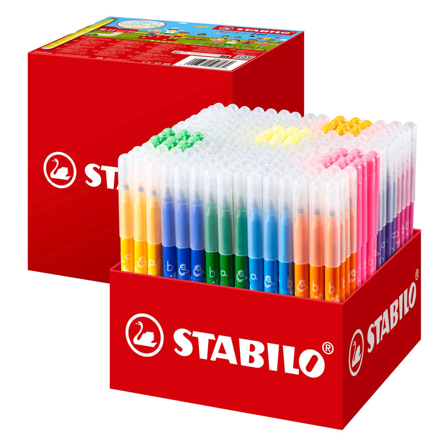 STABILO - STABILO trio a-z viltstiften - 240dlg.