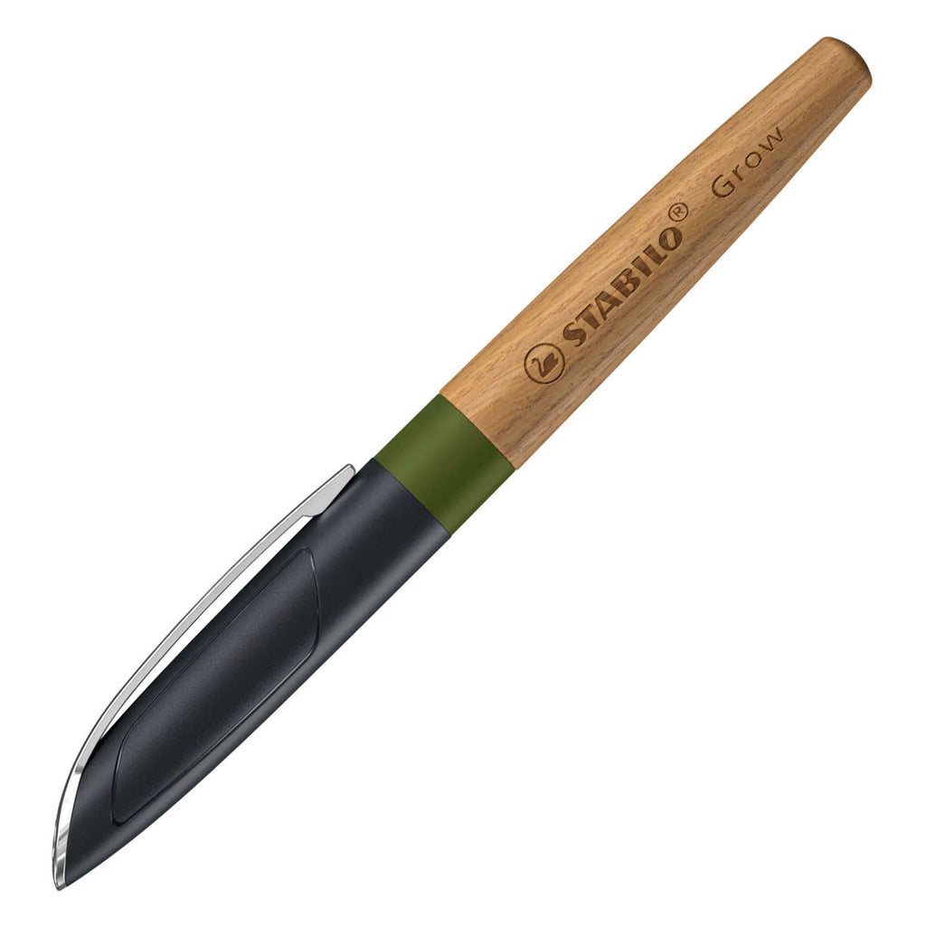 STABILO - STABILO grow balpen - mos groen/eikenhout