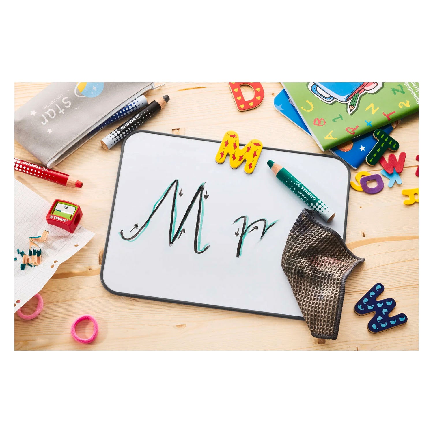 STABILO - STABILO Whiteboard-marker markdry groen extra breed potlood