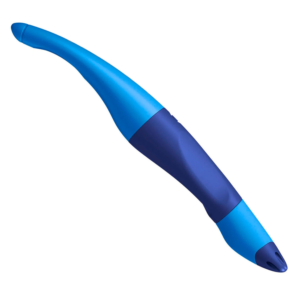 STABILO - STABILO easyoriginal linkshandige balpen - donker blauw/licht blauw