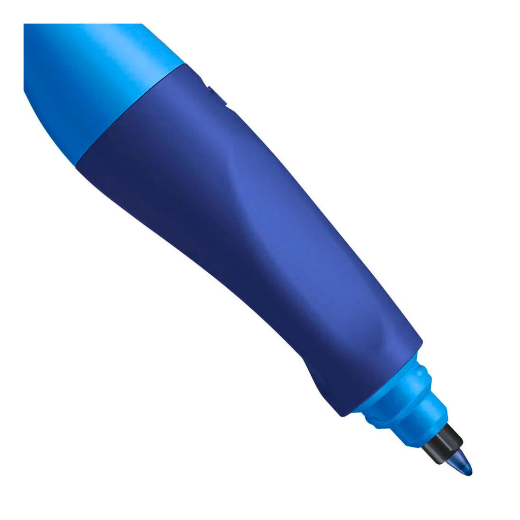 STABILO - STABILO easyoriginal linkshandige balpen - donker blauw/licht blauw