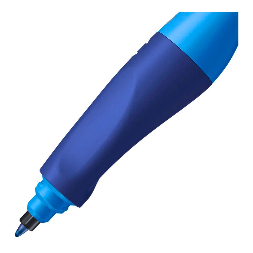 STABILO - STABILO easyoriginal rechtshandige balpen - donker blauw/licht blauw
