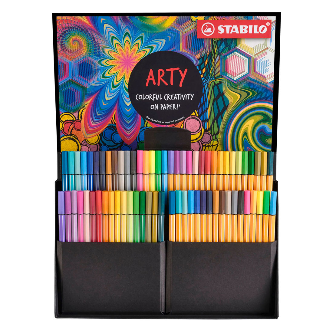 STABILO - STABILO arty hero set pen 68 stiften en point 88 fineliners - 68dlg.