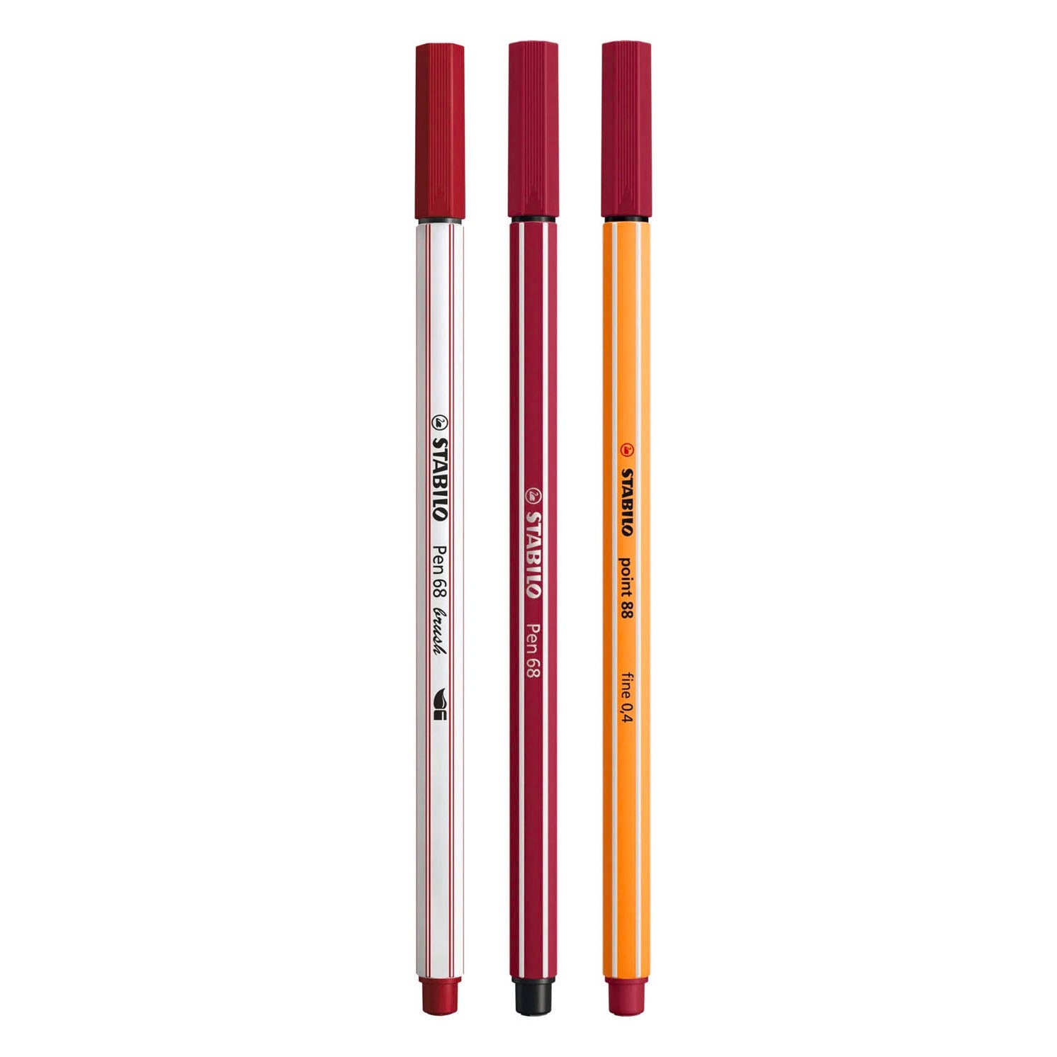 STABILO - STABILO arty creative set pen 68 stiften en point 88 fineliners in metalen etui - 30dlg.