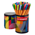 STABILO - STABILO point 88 arty fineliners in metalen rond etui - 45dlg.