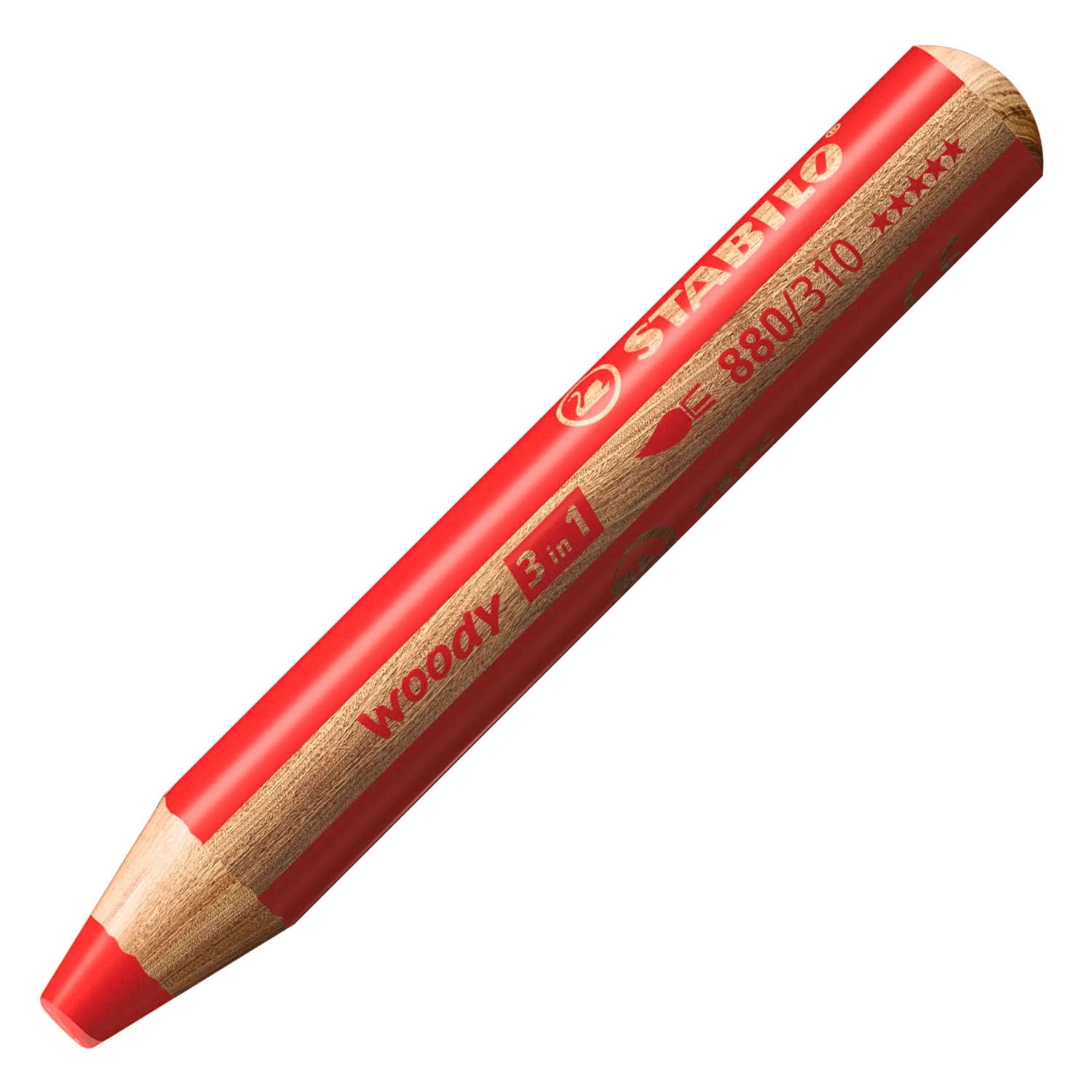 STABILO - STABILO woody 3in1 multitalent potloden - 10dlg. met puntenslijper