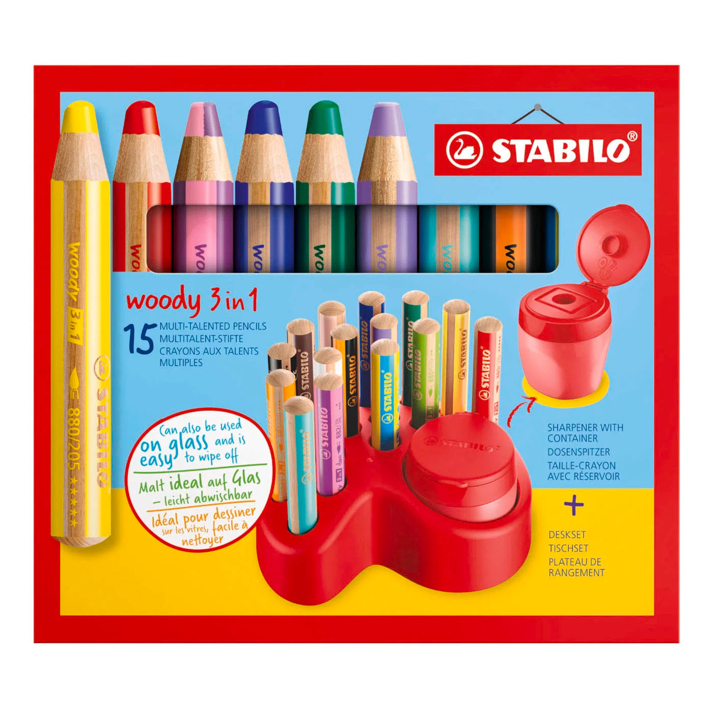 STABILO - STABILO woody experience set multitalent potloden - 15dlg.