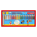 STABILO - STABILO woody 3in1 multitalent potloden - 18dlg. met puntenslijper en penseel
