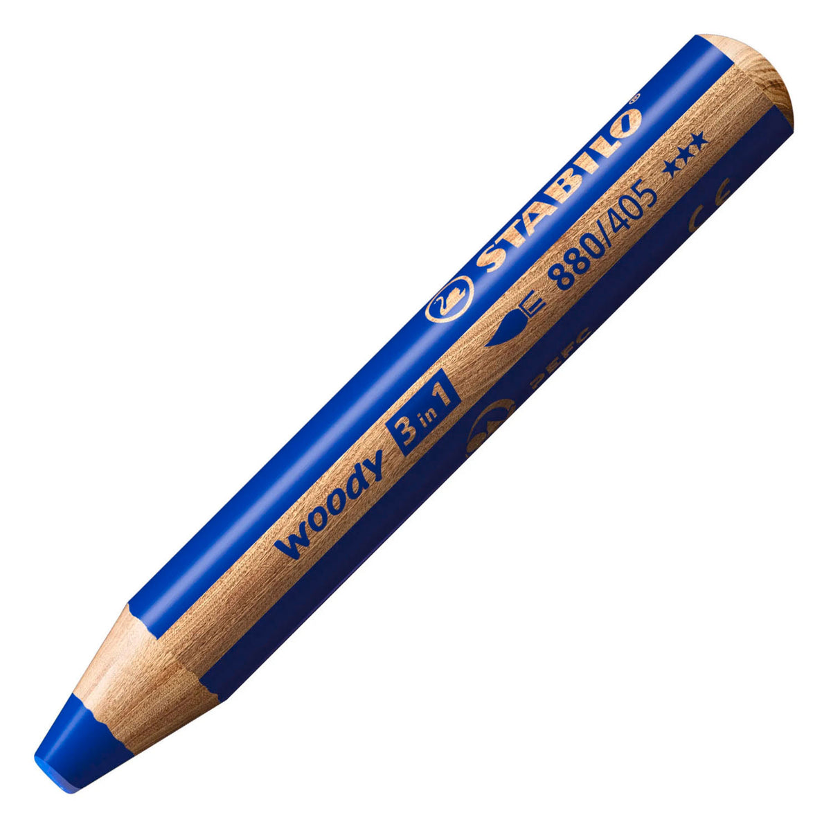 STABILO - STABILO woody 3in1 multitalent potloden - 18dlg. met puntenslijper en penseel
