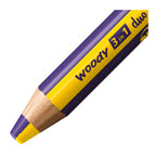 STABILO - STABILO woody 3in1 duo multitalent potloden - geel/violet