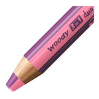 STABILO - STABILO woody 3in1 duo multitalent potloden - roze/lila