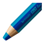 STABILO - STABILO woody 3in1 duo multitalent potloden - ultramarijn/turquoise