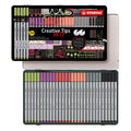 STABILO - STABILO creative tips arty pennen pastel kleuren in metalen etui - 30dlg.