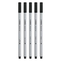 Stabilo creative tips arty pennen zwart - 5dlg