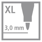STABILO - STABILO power max viltstiften xl - 140dlg.