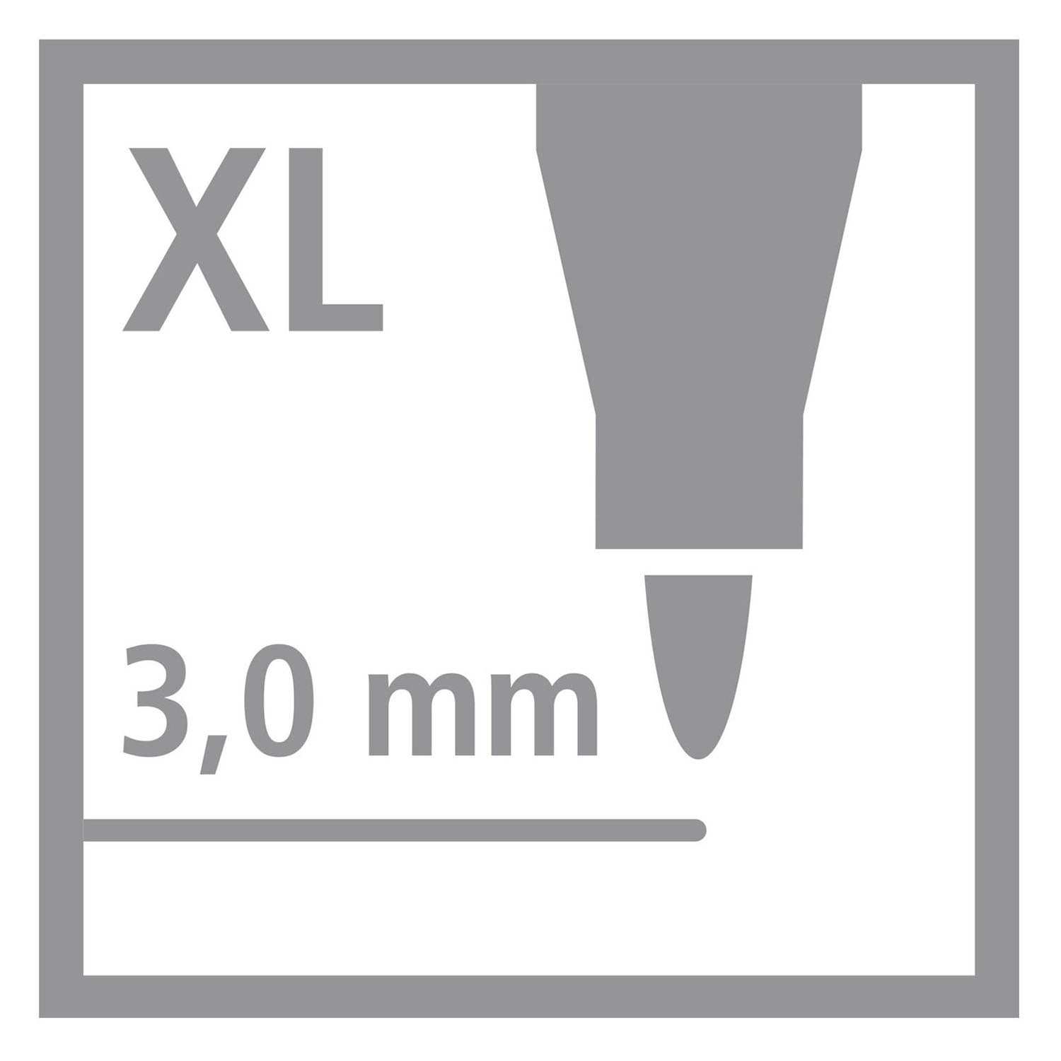STABILO - STABILO power max viltstiften xl - 140dlg.