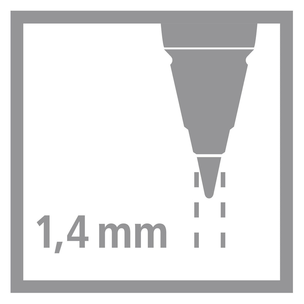 STABILO - STABILO easyergo 1.4 navullingen hb - 6 stuks